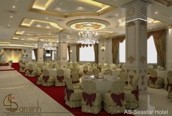Hội trường tiệc cưới khách sạn Seastar tầng 2
