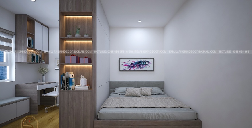 Thiết kế và thi công nội thất căn hộ chung cư Phú gia