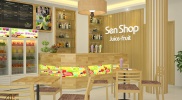 Thiết kế thi công Sen Shop 