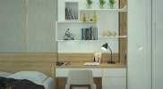 Thiết kế thi công nội thất căn hộ CA 20.07 KDC Đảo Kim Cương