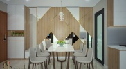 Thiết kế thi công nội thất căn hộ CA 20.07 KDC Đảo Kim Cương