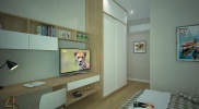 Thiết kế thi công nội thất căn hộ CA 20.07 KDC Đảo Kim Cương
