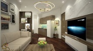 Thiết kế thi công nội thất căn hộ CH02 Doanh nhân Tower