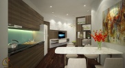 Thiết kế thi công nội thất căn hộ CH02 Doanh nhân Tower