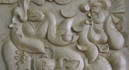 Tranh phù điêu trừu tượng