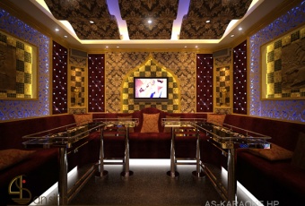 Thiết kế thi công phòng hát karoke Hạnh Phúc