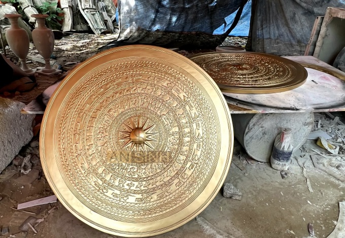 Mặt trống đồng composite
