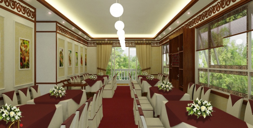 Phòng ăn Vip 11 nhà hàng Hương Sen