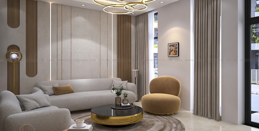 Tư vấn thiết kế & Thi công nội thất nhà phố KDC Citi Bella