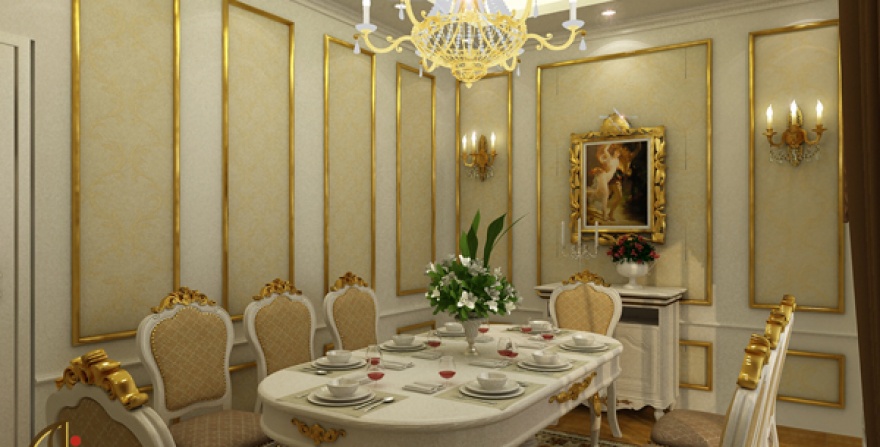 Phòng ăn Vip 09 nhà hàng Hương Sen