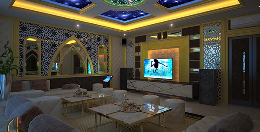 Thiết kế phòng karaoke gia đình