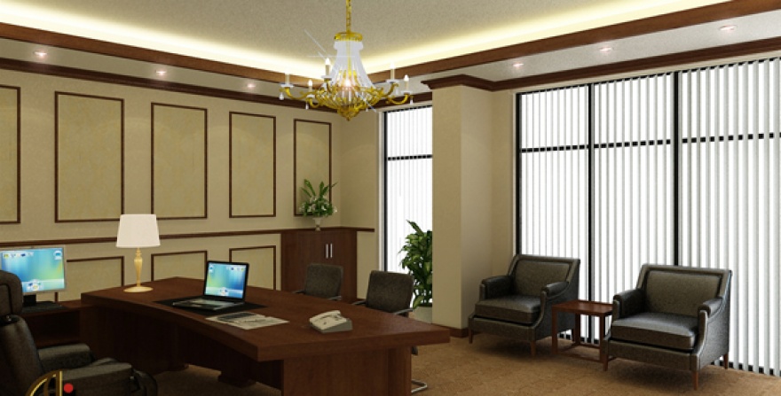 Thiết kế nội thất phòng hiệu trưởng