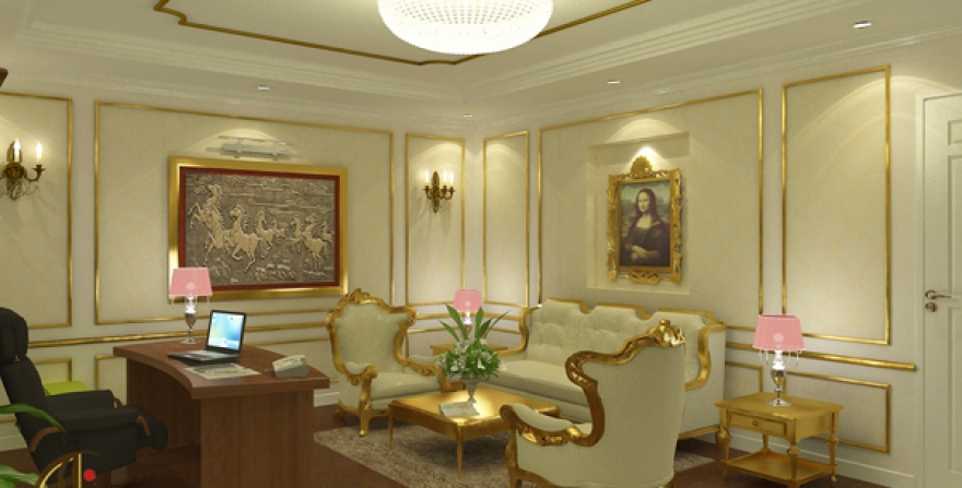 Phòng giám đốc nhà hàng Hương Sen