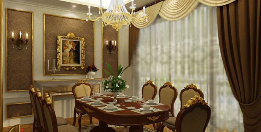 Phòng ăn Vip 08 nhà hàng Hương Sen