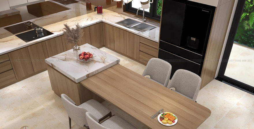Tư vấn thiết kế & Thi công nội thất nhà phố KDC Citi Bella