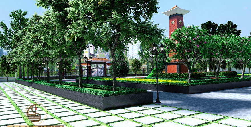 Thiết Kế Cải Tạo Nghĩa Trang Liệt Sĩ Nhà Bè