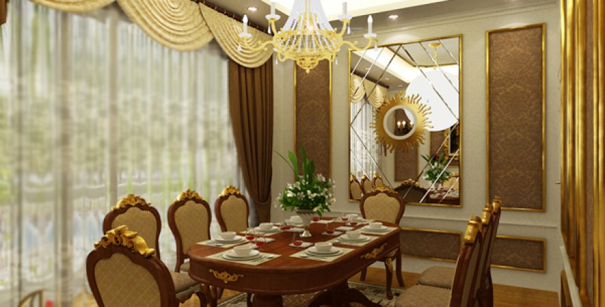 Phòng ăn Vip 08 nhà hàng Hương Sen