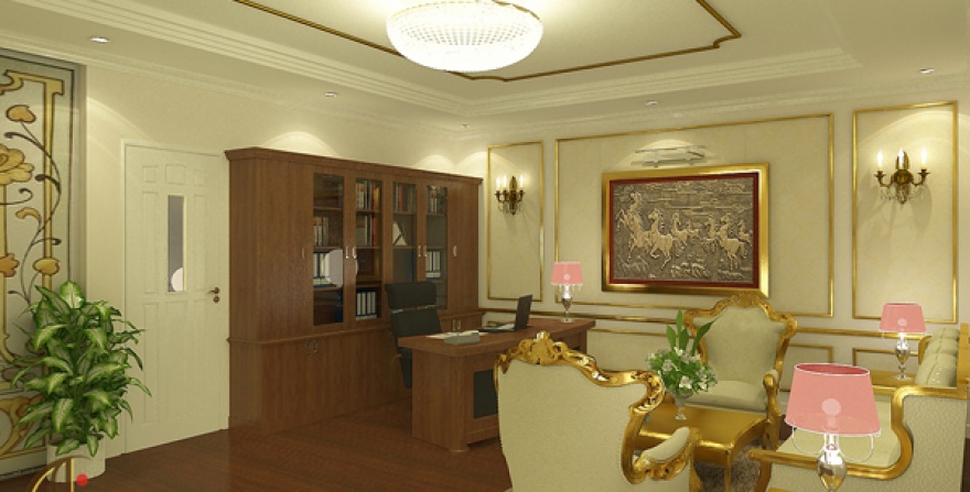 Phòng giám đốc nhà hàng Hương Sen