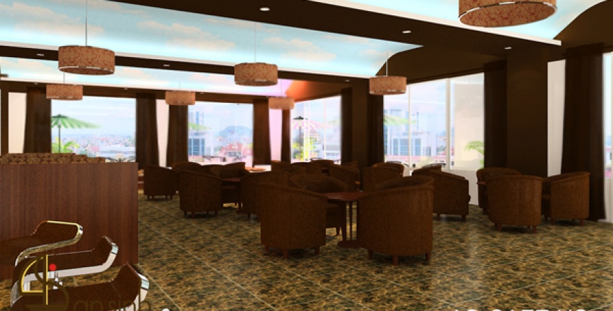 Cafe sân thượng Hương sen