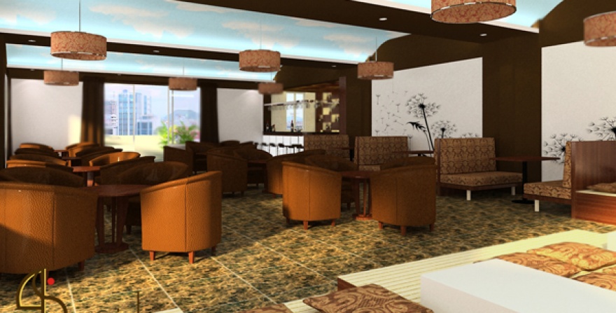 Cafe sân thượng Hương sen
