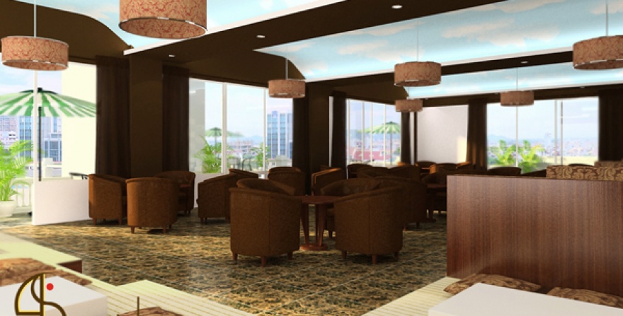 Cafe sân thượng Hương sen