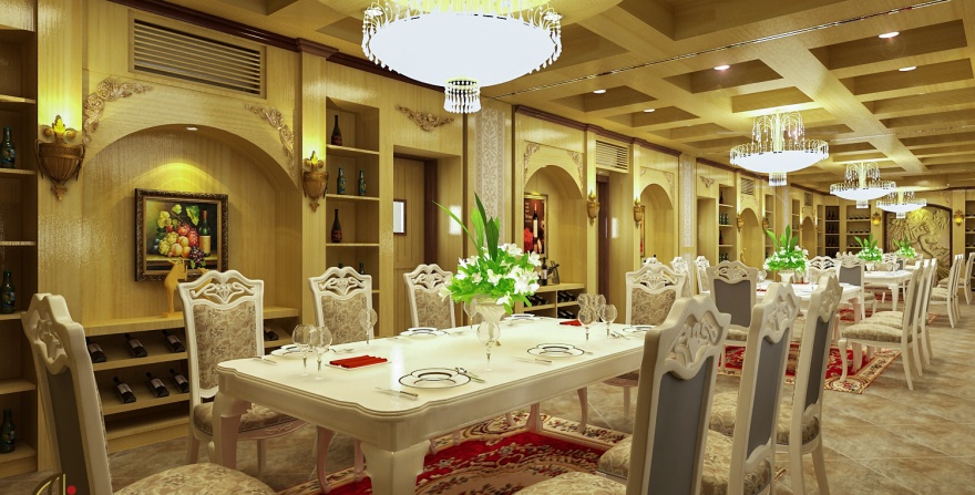 Hầm rượu nhà hàng Hương Sen 