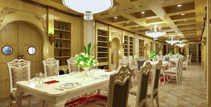 Hầm rượu nhà hàng Hương Sen 