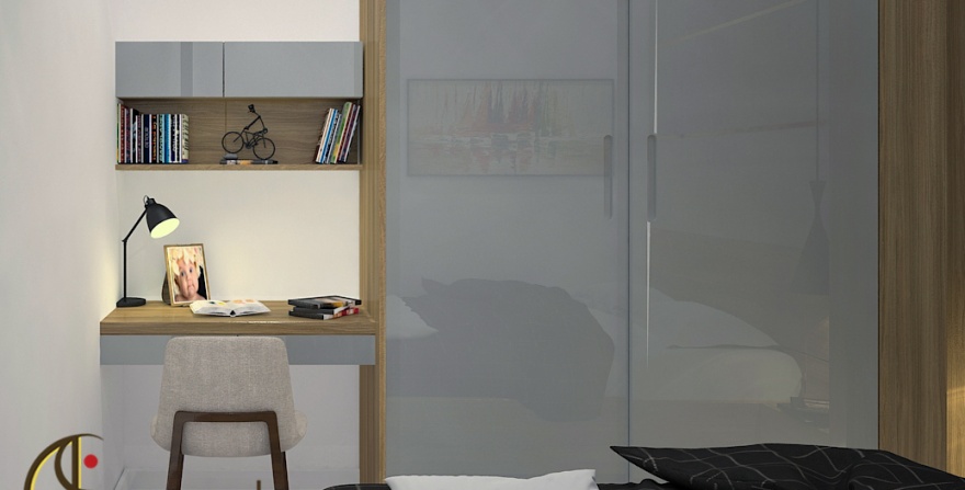  Thiết kế thi công nội thất căn hộ The Tresor