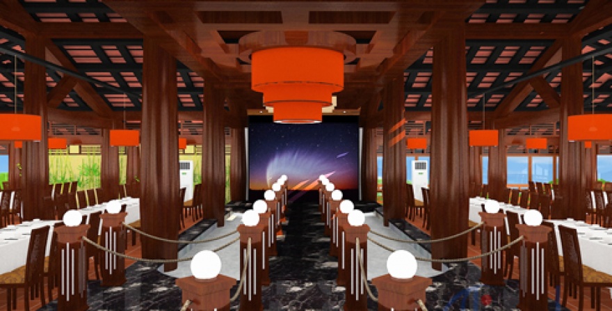 Thiết kế nhà hàng sinh thái