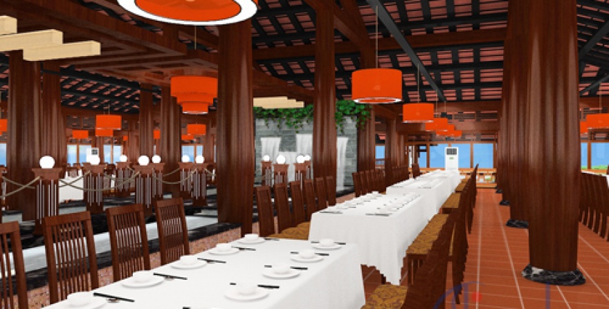 Thiết kế nhà hàng sinh thái