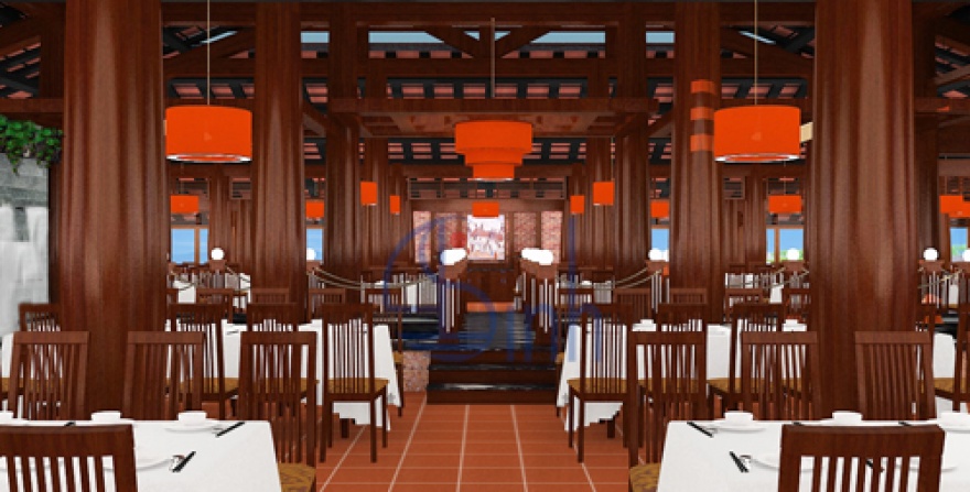 Thiết kế nhà hàng sinh thái