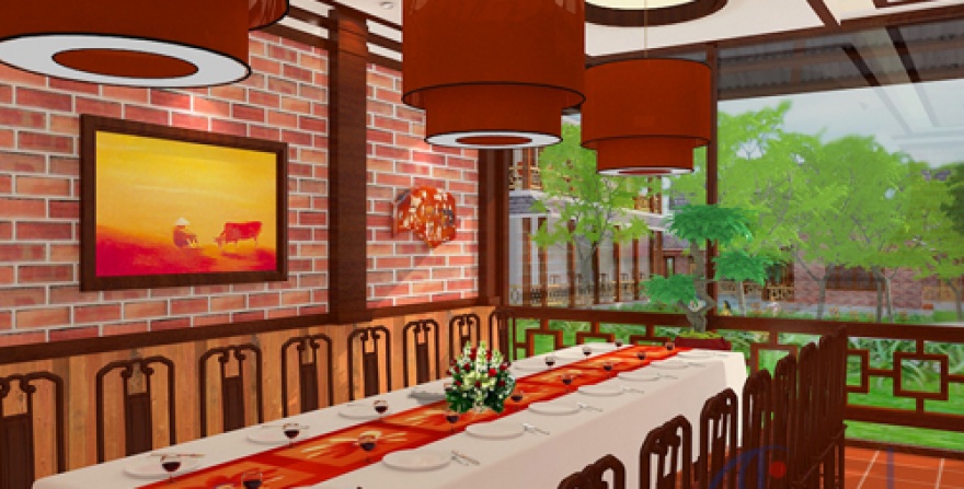 Thiết kế nhà hàng sinh thái