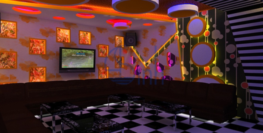 Thiết kế phòng karaoke nhà hàng sinh thái