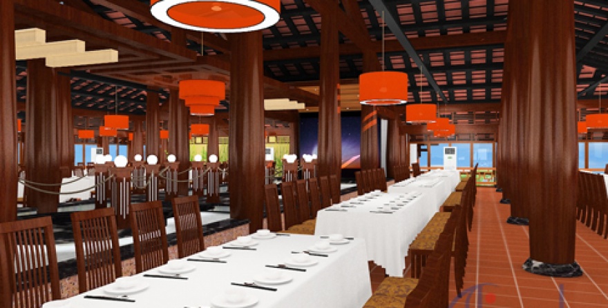 Thiết kế nhà hàng sinh thái