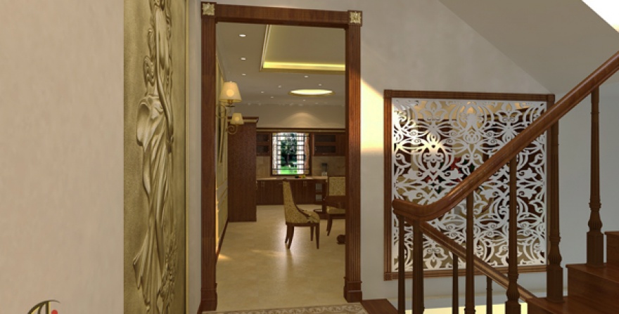 Thiết kế nội thất biệt thự phố ,Nguyễn Trãi ,Tp. Nam Định