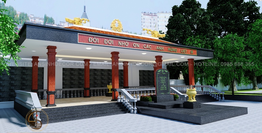 Thiết Kế Cải Tạo Nghĩa Trang Liệt Sĩ Nhà Bè