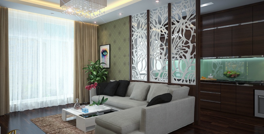 Thiết kế nội thất căn hộ chung cư Petro Land