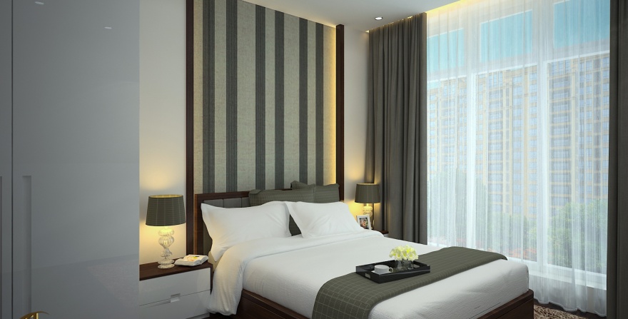 Thiết kế nội thất căn hộ chung cư Petro Land