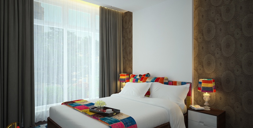 Thiết kế nội thất căn hộ chung cư Petro Land