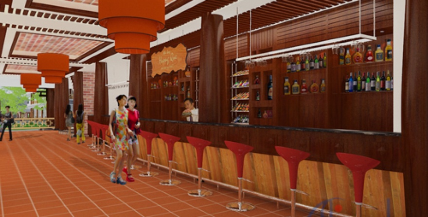 Thiết kế nhà hàng sinh thái