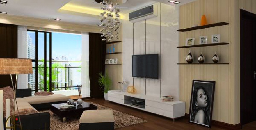 Thiết kế nội thất căn hộ chung cư Viettel 