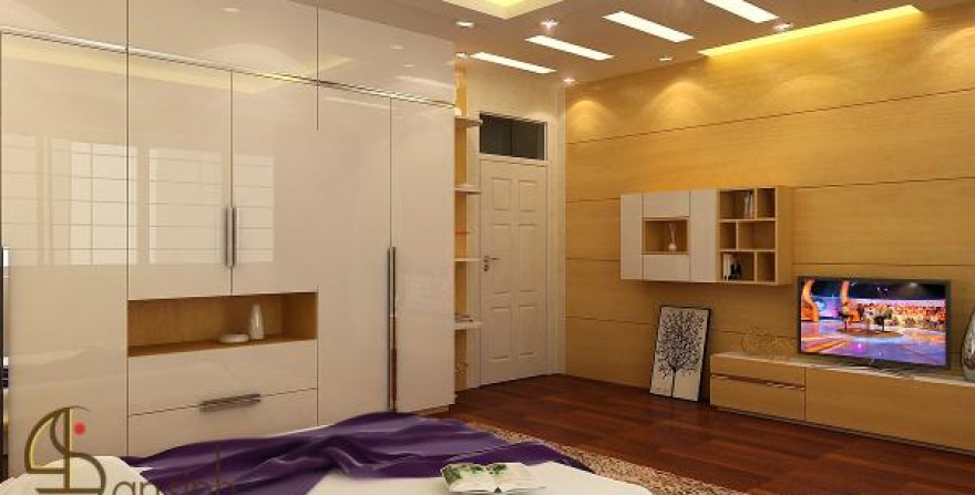 Nội thất phòng ngủ chị Hà