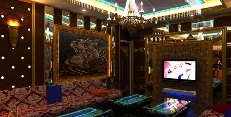 Thiết kế phòng karaoke phong cách tân cổ điển TT