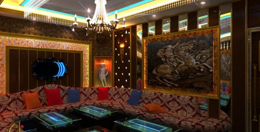 Thiết kế phòng karaoke phong cách tân cổ điển TT