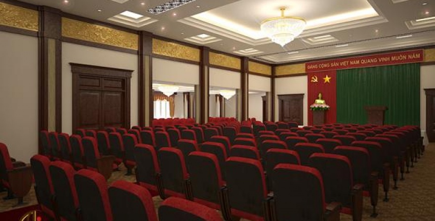 Thiết kế nội thất hội trường Bộ Lao động -Thương binh và Xã hội