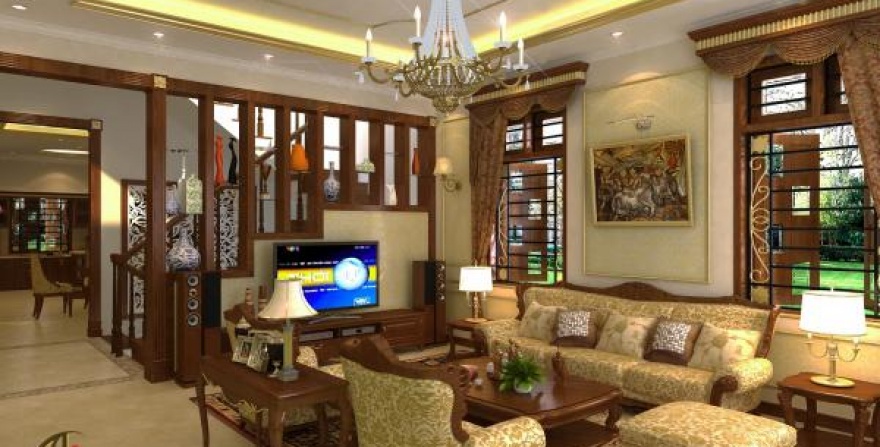 Thiết kế nội thất biệt thự phố ,Nguyễn Trãi ,Tp. Nam Định