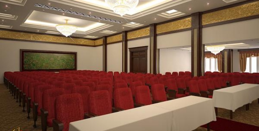 Thiết kế nội thất hội trường Bộ Lao động -Thương binh và Xã hội