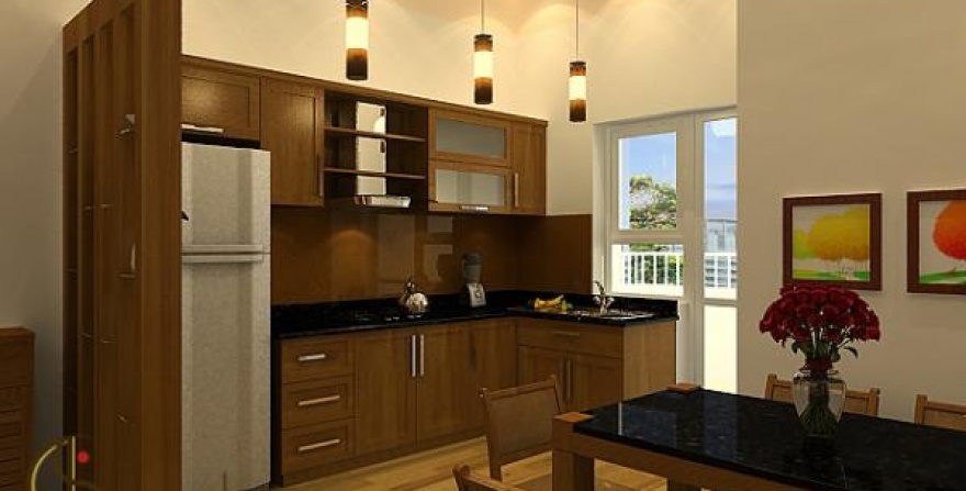 Thiết kế thi công nội thất căn hộ CT6A 