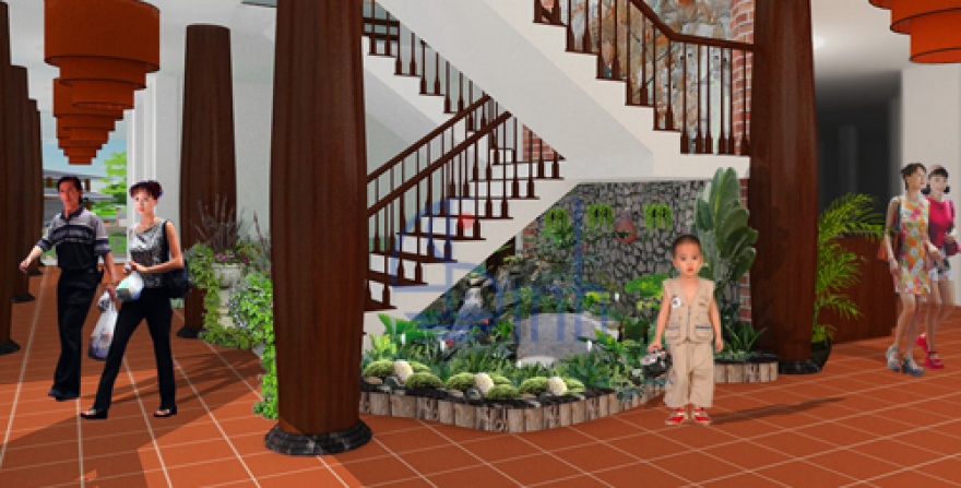Thiết kế nhà hàng sinh thái