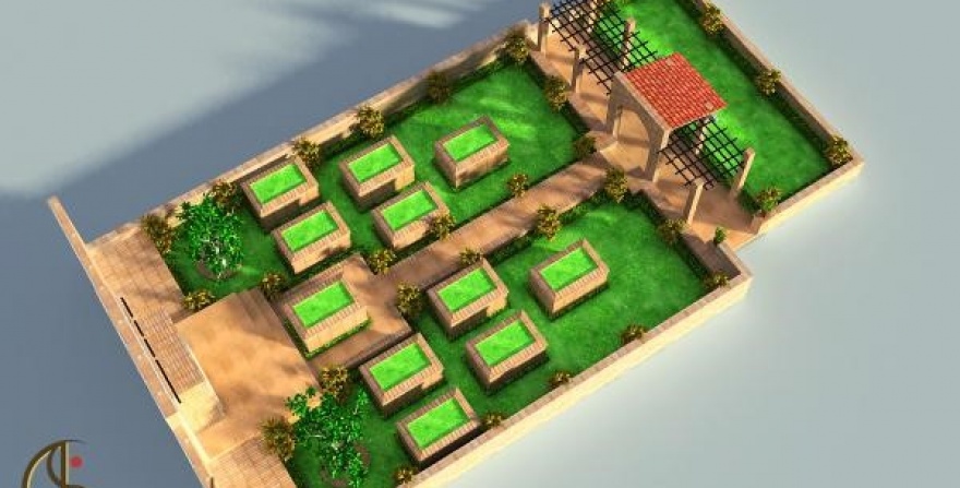 Thiết kế lăng mộ gia tộc họ nguyễn